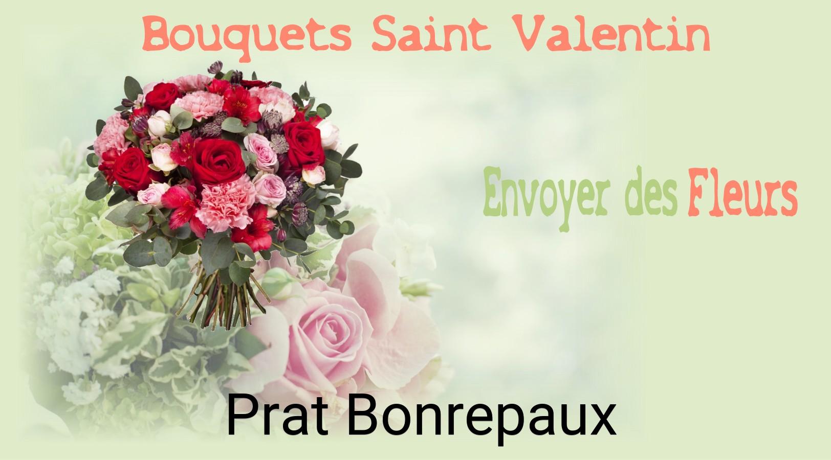 Roses de Saint-Valentin livrées à Prat-Bonrepaux